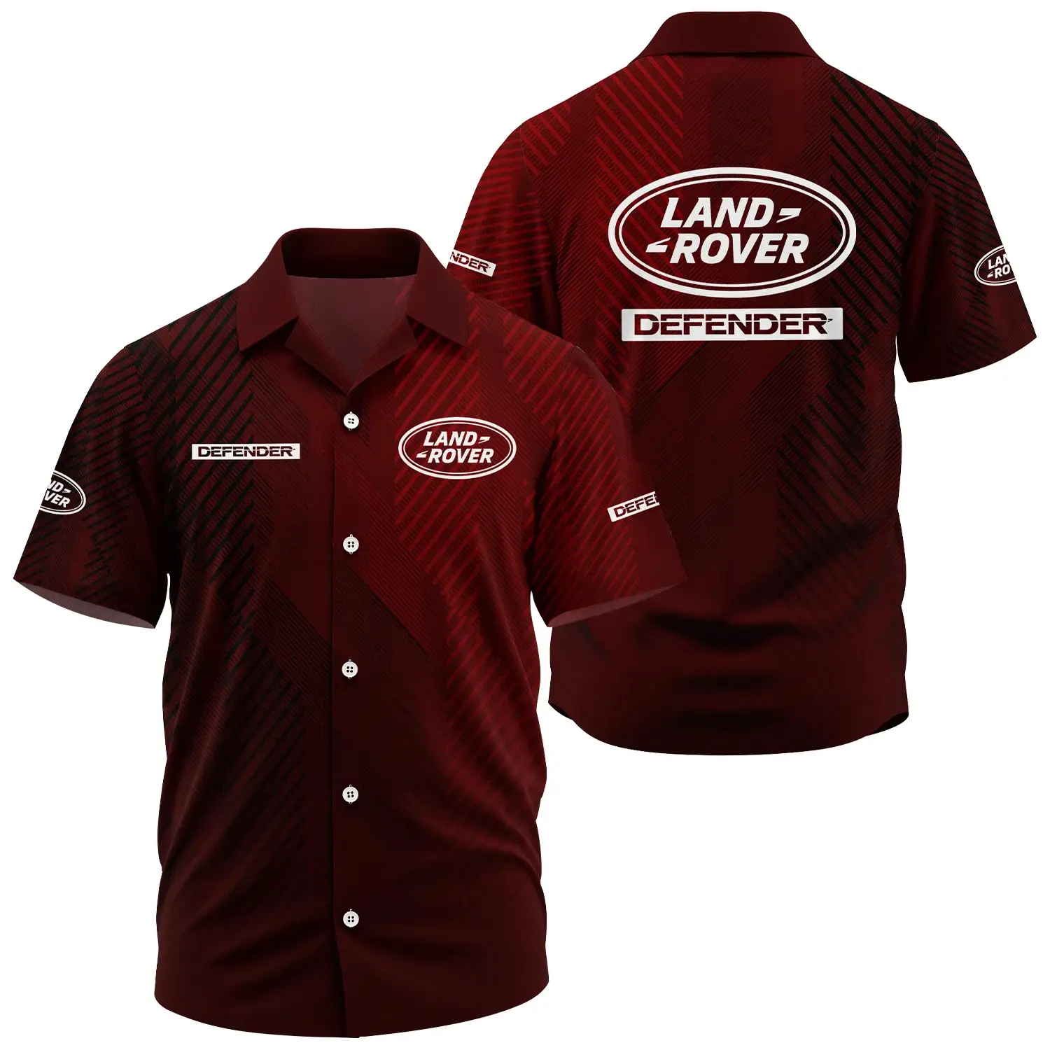 Land Rover Defender Exclusive Logo Short Sleeve Camp Collar Shirt CARHW110606LRDZ – Land Rover Defender Shirt Land Rover Defender Exclusive Logo Short Sleeve Camp Collar Shirt CARHW110606LRDZ – Land Rover Defender Shirt
