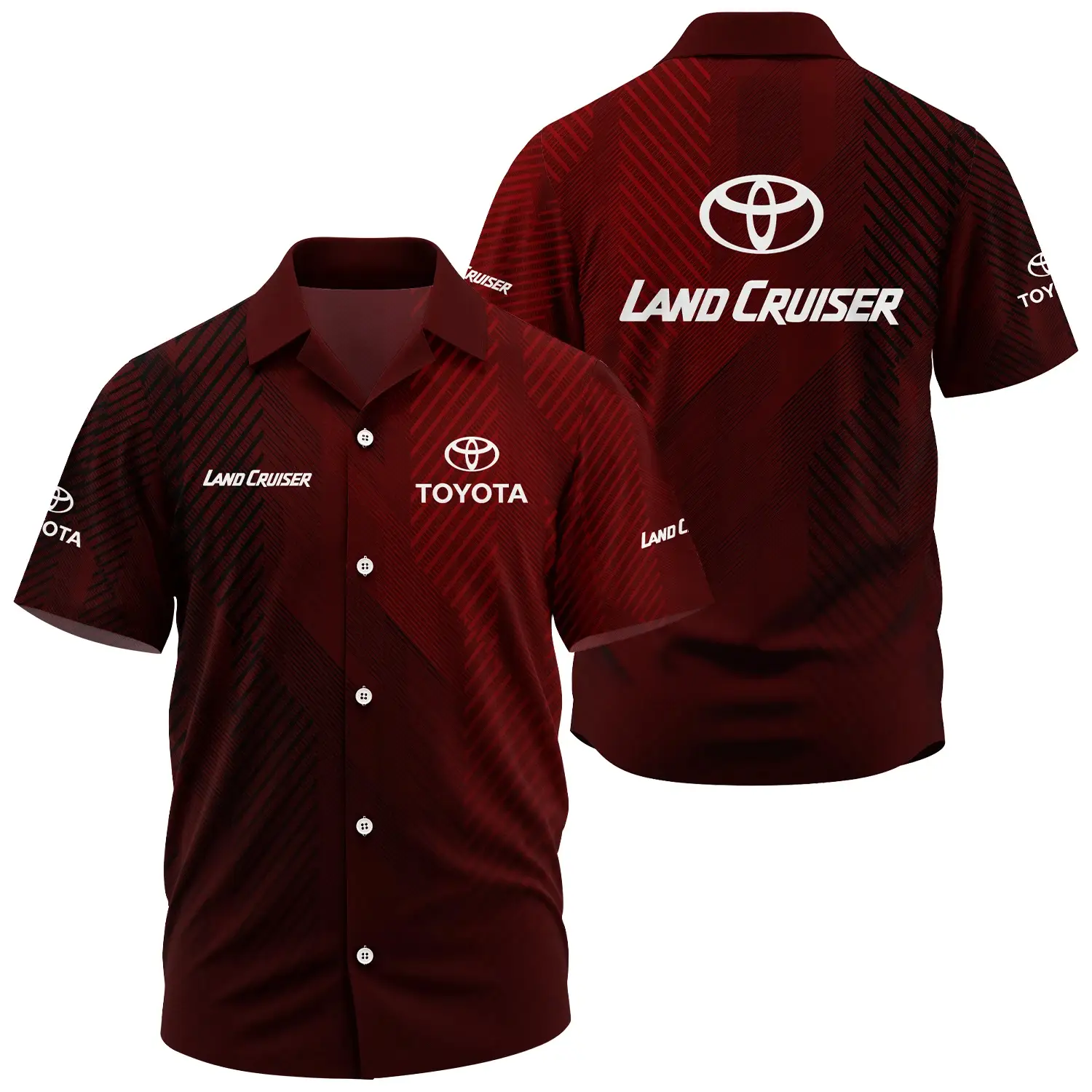 Toyota Land Cruiser Exclusive Logo Short Sleeve Camp Collar Shirt CARHW110606TLCZ – Toyota Land Cruiser Shirt Toyota Land Cruiser Exclusive Logo Short Sleeve Camp Collar Shirt CARHW110606TLCZ – Toyota Land Cruiser Shirt