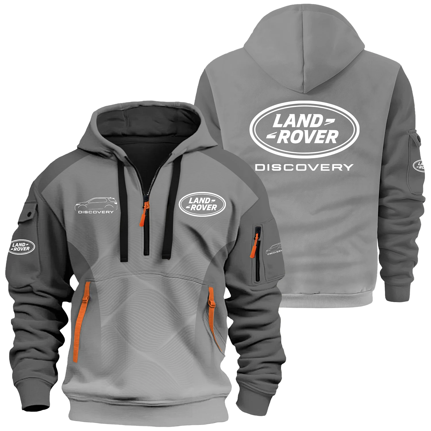 Land Rover Discovery Exclusive Logo Half Zipper Hoodie CARNHHZ110605LRCZ – Land Rover Discovery Hoodie Land Rover Discovery Exclusive Logo Half Zipper Hoodie CARNHHZ110605LRCZ – Land Rover Discovery Hoodie