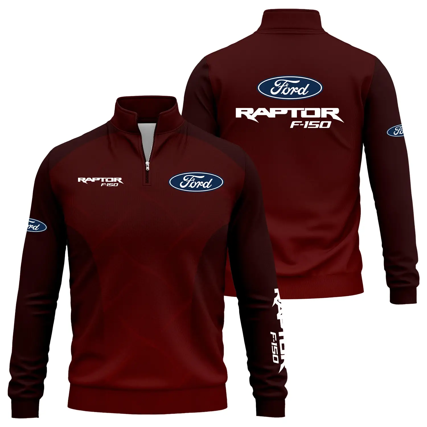 Ford F-150 Raptor Exclusive Logo Quarter-Zip Sweatshirt CARQTZ3D110605FFRZ – Ford F-150 Raptor Sweatshirt Ford F-150 Raptor Exclusive Logo Quarter-Zip Sweatshirt CARQTZ3D110605FFRZ – Ford F-150 Raptor Sweatshirt