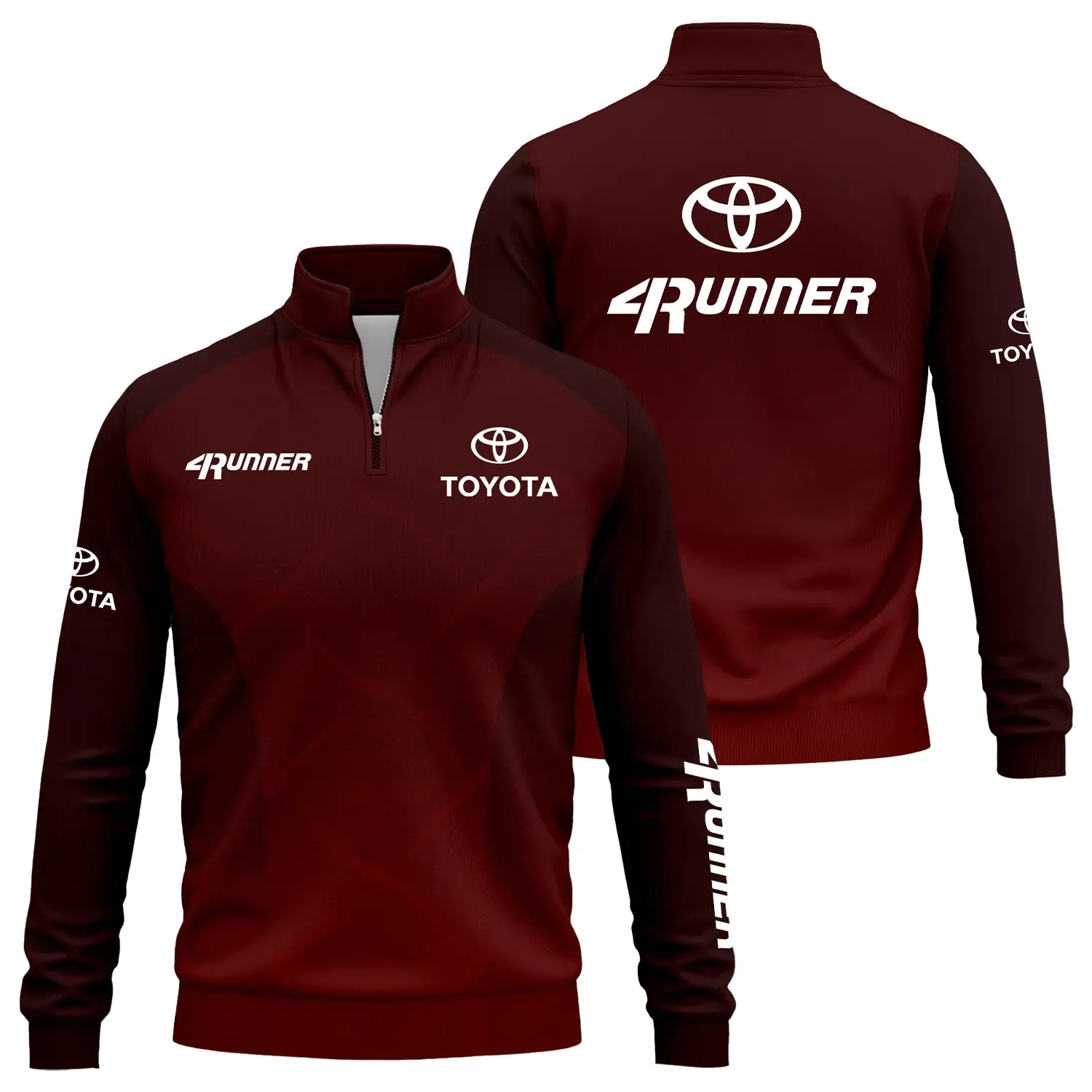 Toyota 4Runner Exclusive Logo Quarter-Zip Sweatshirt CARQTZ3D110605T4RZ – Toyota 4Runner Sweatshirt Toyota 4Runner Exclusive Logo Quarter-Zip Sweatshirt CARQTZ3D110605T4RZ – Toyota 4Runner Sweatshirt