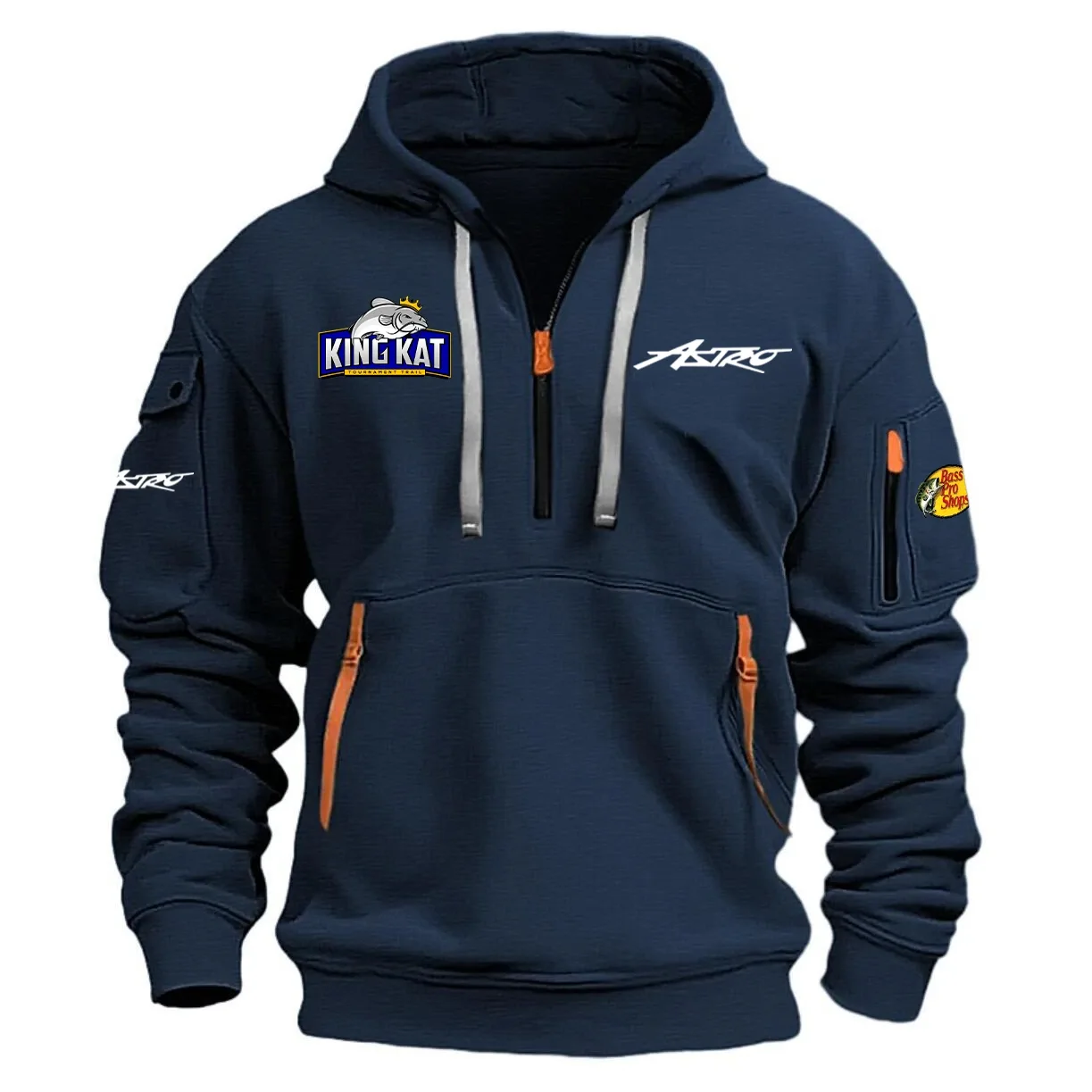 Astro KingKat Tournament Half Zipper Hoodie HCAH11501ASKK – Astro KingKat Tournament Hoodie
