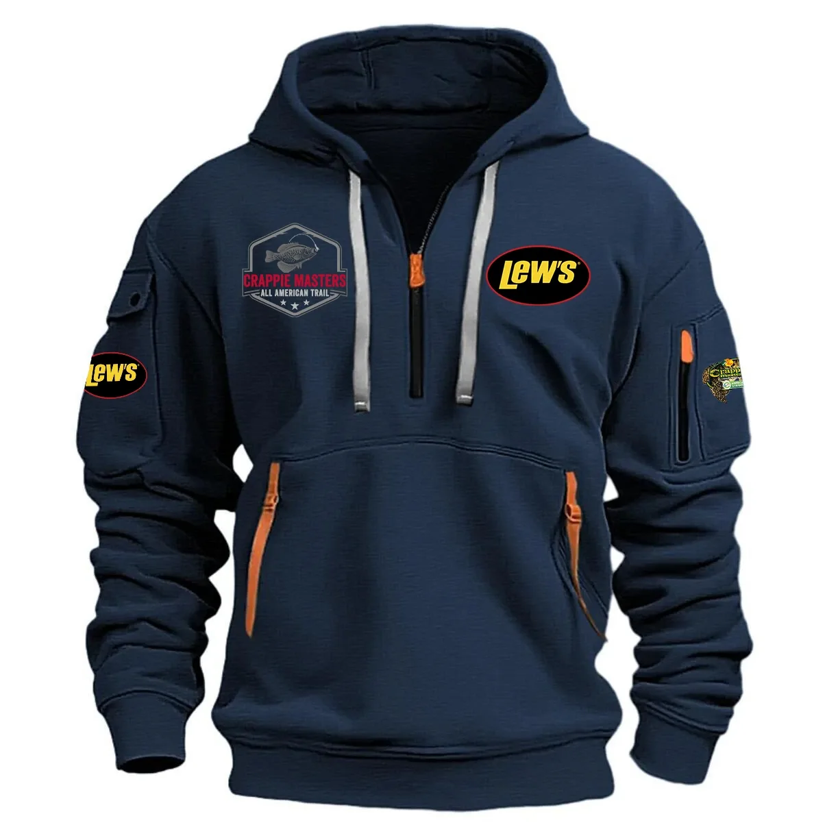 Lew’s Crappie Master Tournament Half Zipper Hoodie HCAH11501CRLS – Lew’s Crappie Master Tournament Hoodie