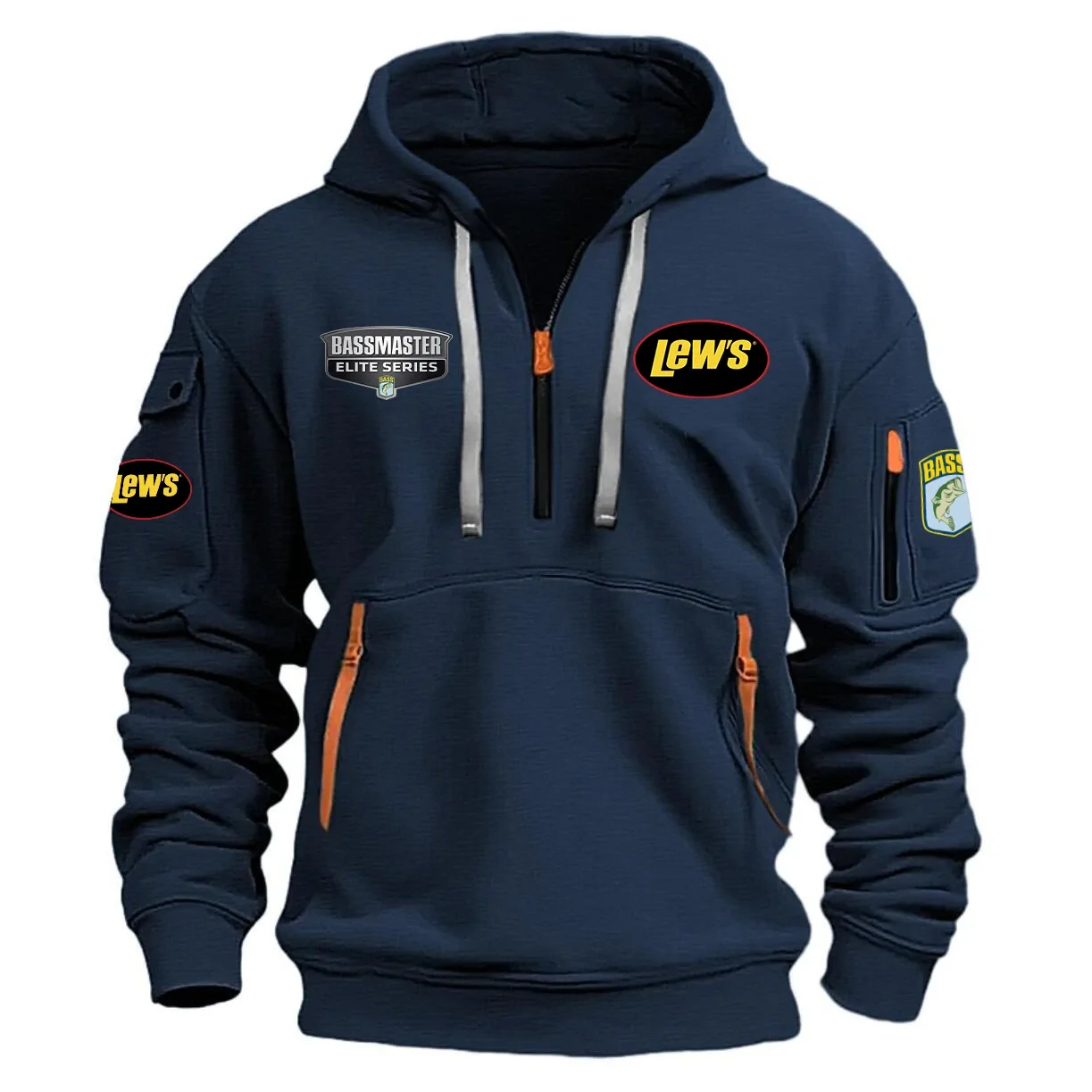 Lew’s Bassmaster Elite Tournament Half Zipper Hoodie HCAH11501ELS – Lew’s Bassmaster Elite Tournament Hoodie