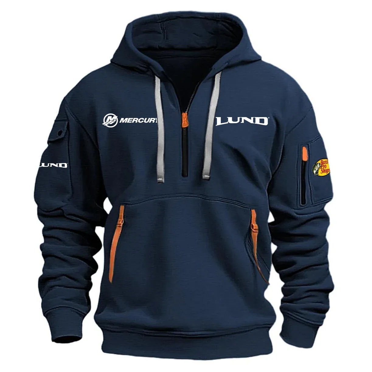 Lund Mercury Exclusive Logo Half Zipper Hoodie HCAH11501LBMBP – Lund Mercury Hoodie Lund Mercury Exclusive Logo Half Zipper Hoodie HCAH11501LBMBP – Lund Mercury Hoodie