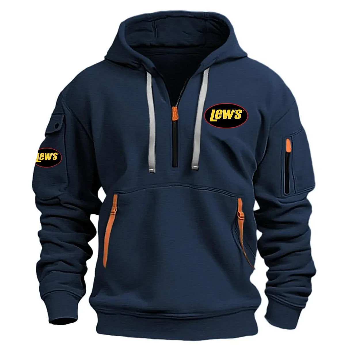 Lew’s Exclusive Logo Tournament Half Zipper Hoodie HCAH11501LSZ – Lew’s Hoodie