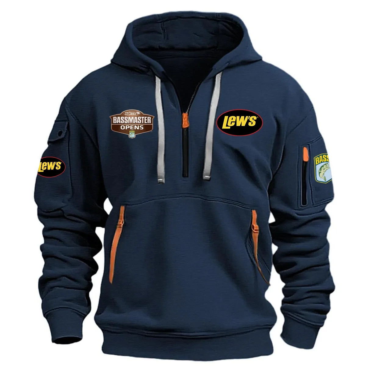 Lew’s Bassmaster Opens Tournament Half Zipper Hoodie HCAH11501OLS – Lew’s Bassmaster Opens Tournament Hoodie