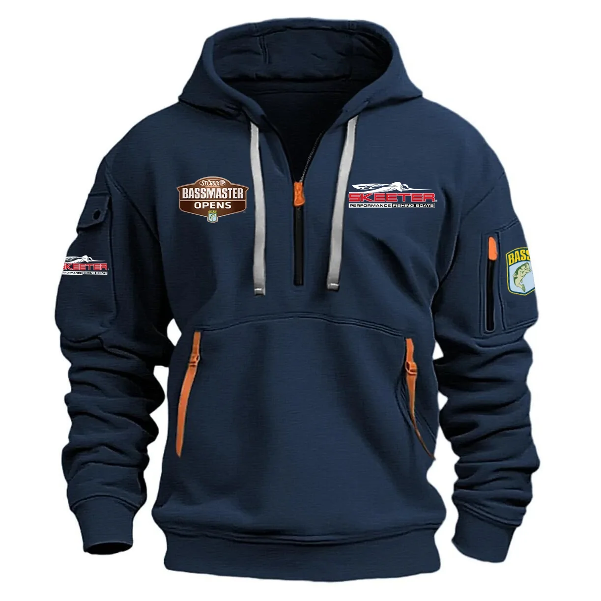 Skeeter Bassmaster Opens Tournament Half Zipper Hoodie HCAH11501OST – Skeeter Bassmaster Opens Tournament Hoodie