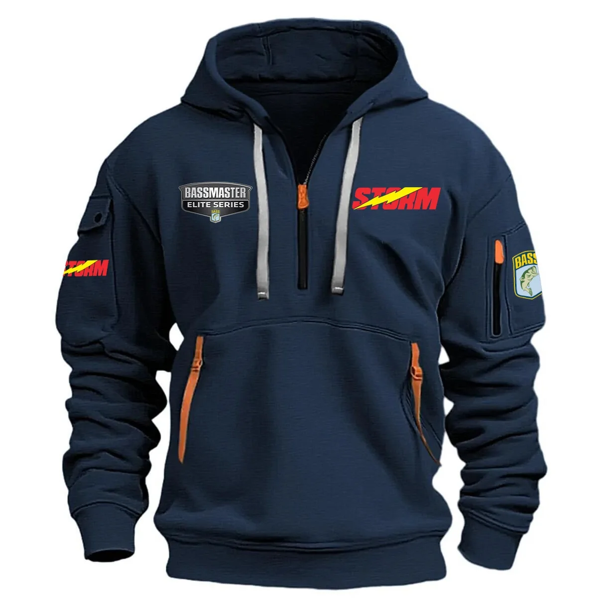 Storm Bassmaster Elite Tournament Half Zipper Hoodie HCAH11501SOE – Storm Bassmaster Elite Tournament Hoodie