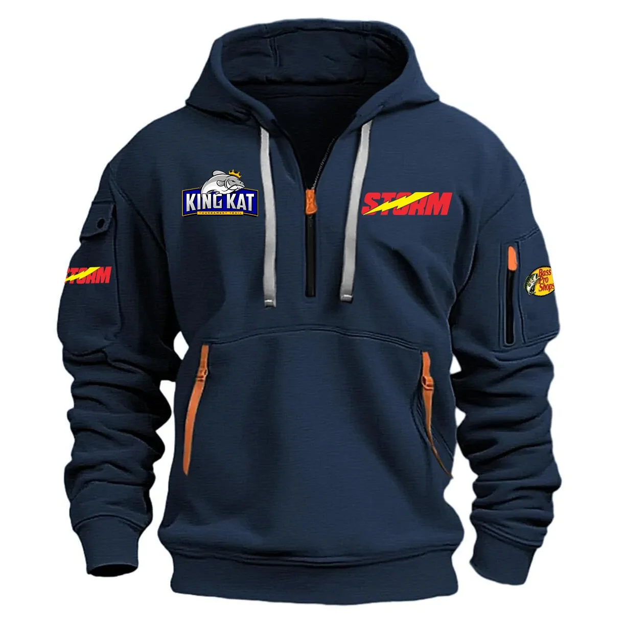 Storm KingKat Tournament Half Zipper Hoodie HCAH11501SOKK – Storm KingKat Tournament Hoodie
