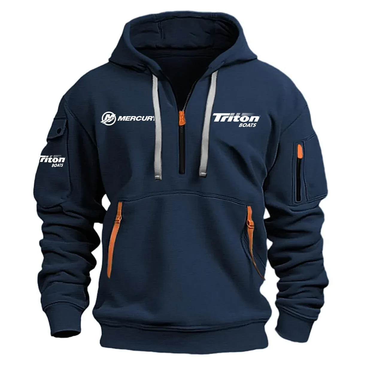 Triton Mercury Half Zipper Hoodie HCAH11501TBM – Triton Mercury Hoodie