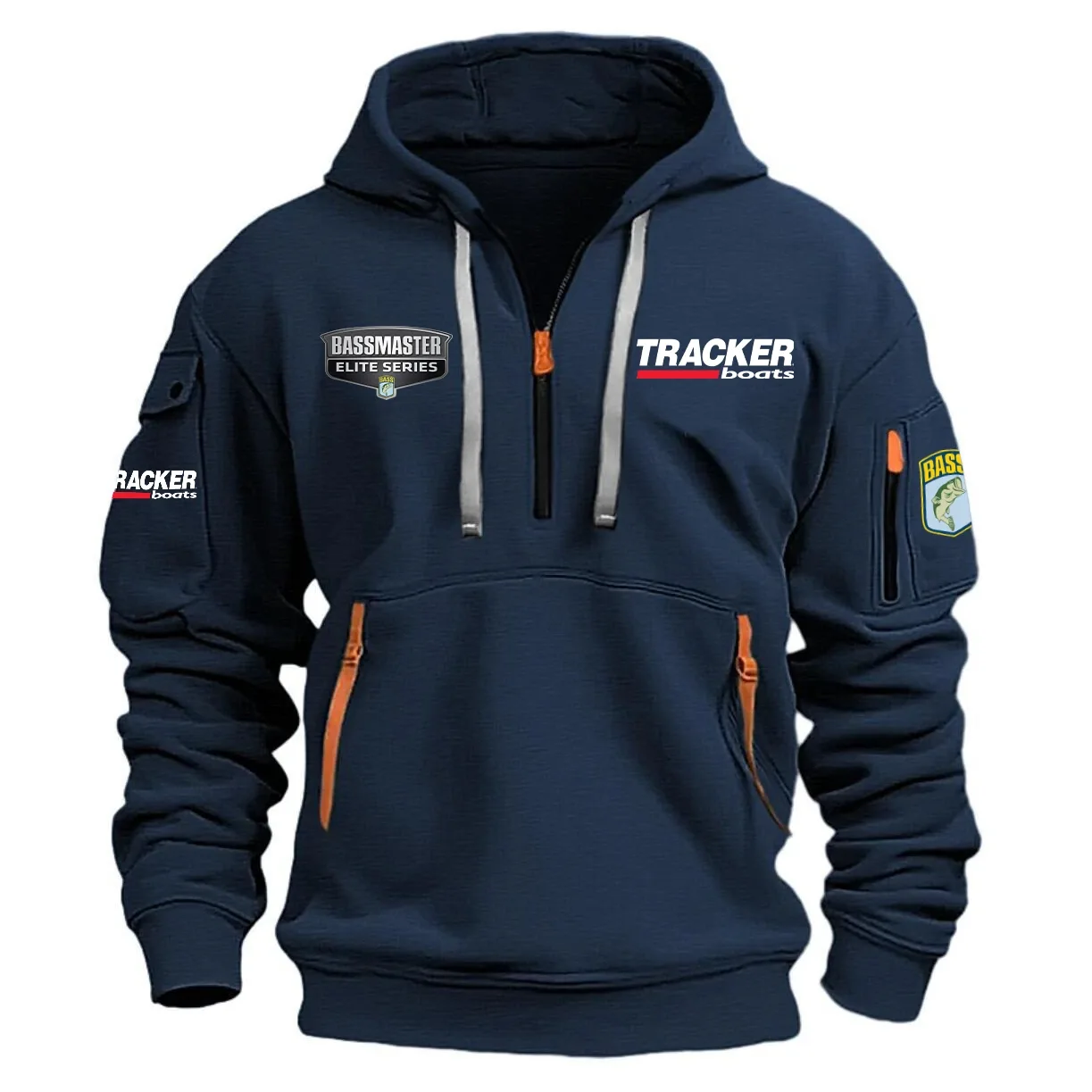 Bassmaster Elite Tournament Half Zipper Hoodie HCAH11501TRE – Bassmaster Elite Tournament Hoodie