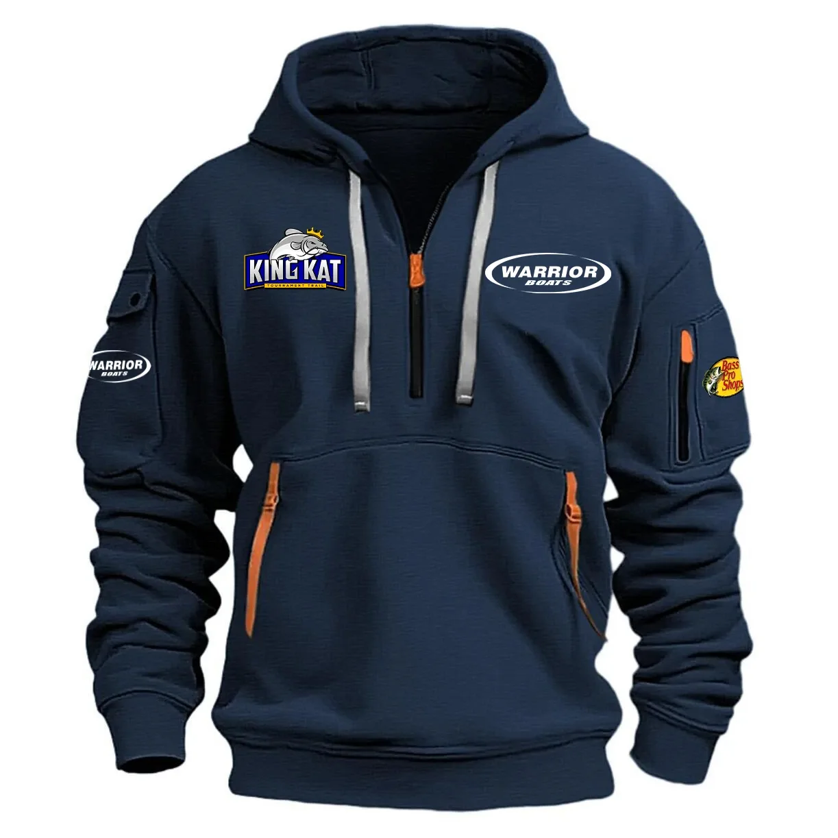 Warrior KingKat Tournament Half Zipper Hoodie HCAH11501WAKK – Warrior KingKat Tournament Hoodie