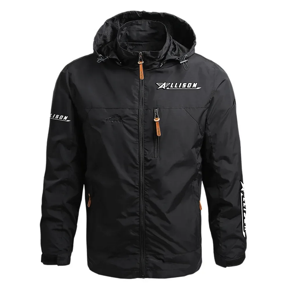 Allison Exclusive Logo Waterproof Outdoor Jacket Detachable Hood HCPDJH611ALZ – Allison Gift