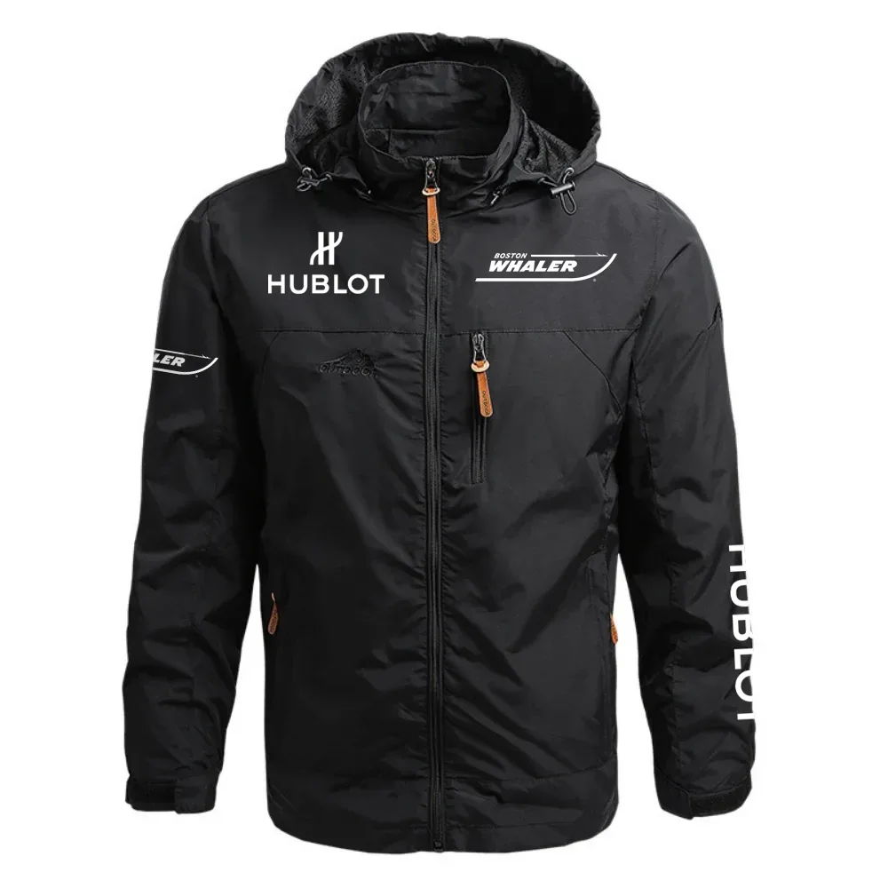 Boston Whaler Hublot Exclusive Logo Waterproof Outdoor Jacket Detachable Hood HCPDJH611BWHB – Boston Whaler Hublot Gift
