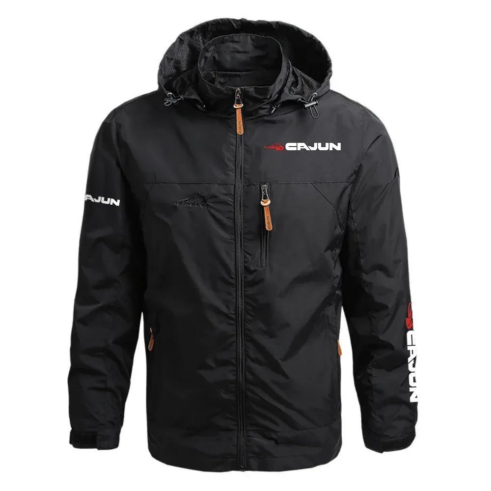Cajun Exclusive Logo Waterproof Outdoor Jacket Detachable Hood HCPDJH611CJZ – Cajun Gift