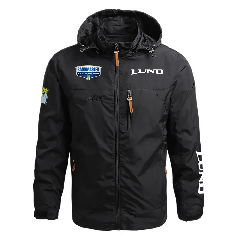Lund B.A.S.S. Nation Waterproof Outdoor Jacket Detachable Hood HCPDJH611LBN – Lund B.A.S.S. Nation Gift