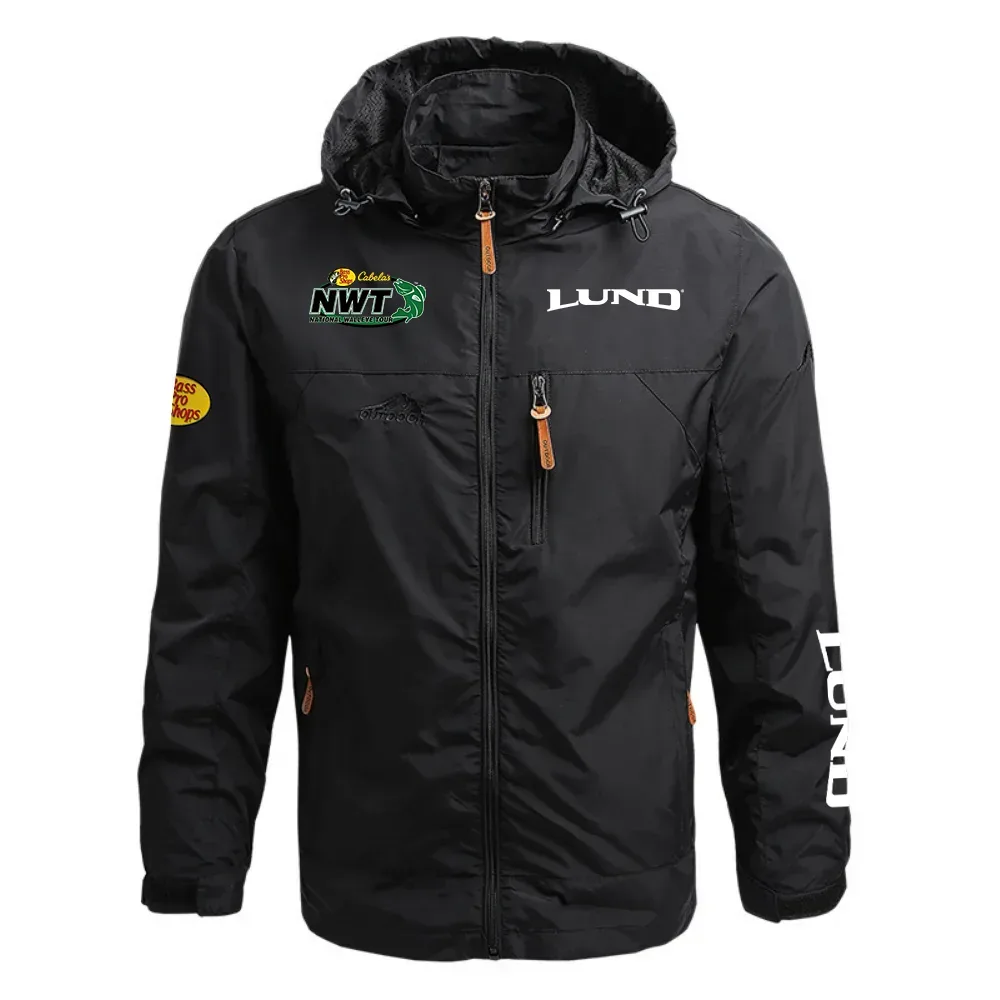 Lund National Walleye Tour Waterproof Outdoor Jacket Detachable Hood HCPDJH611LBNW – Lund National Walleye Tour Gift
