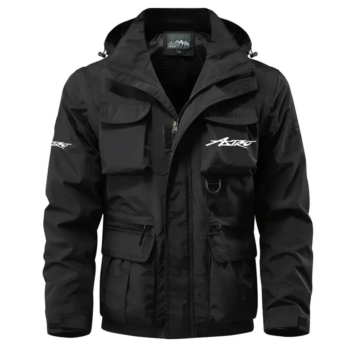 Astro Exclusive Logo Waterproof Multi Pocket Jacket Detachable Hood and Sleeves HCPDMPJ529ASZ – Astro Gift