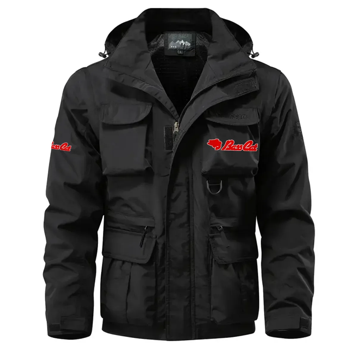 Bass Cat Exclusive Logo Waterproof Multi Pocket Jacket Detachable Hood and Sleeves HCPDMPJ529BCZ – Bass Cat Gift