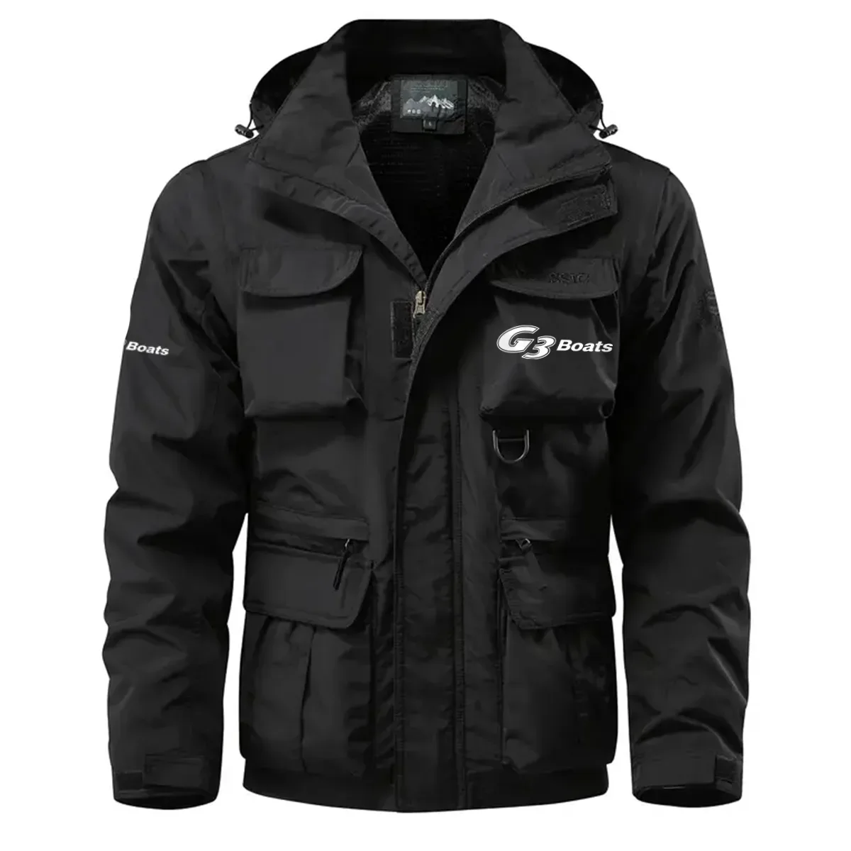 G3 Exclusive Logo Waterproof Multi Pocket Jacket Detachable Hood and Sleeves HCPDMPJ529G3Z – G3 Gift