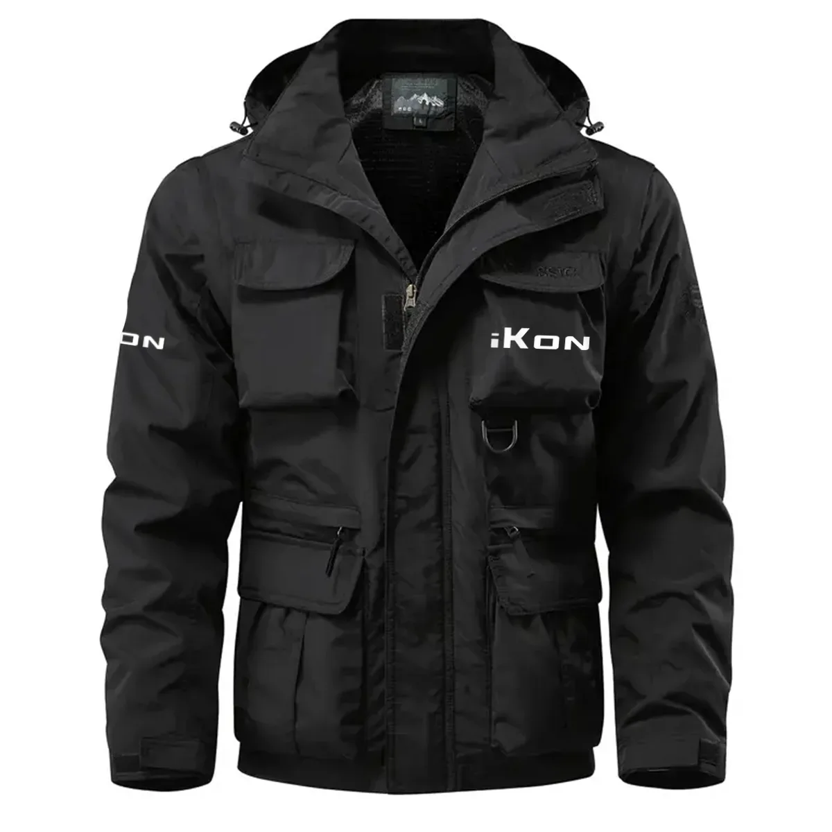 iKon Exclusive Logo Waterproof Multi Pocket Jacket Detachable Hood and Sleeves HCPDMPJ529IBZ – iKon Gift iKon Exclusive Logo Waterproof Multi Pocket Jacket Detachable Hood and Sleeves HCPDMPJ529IBZ – iKon Gift