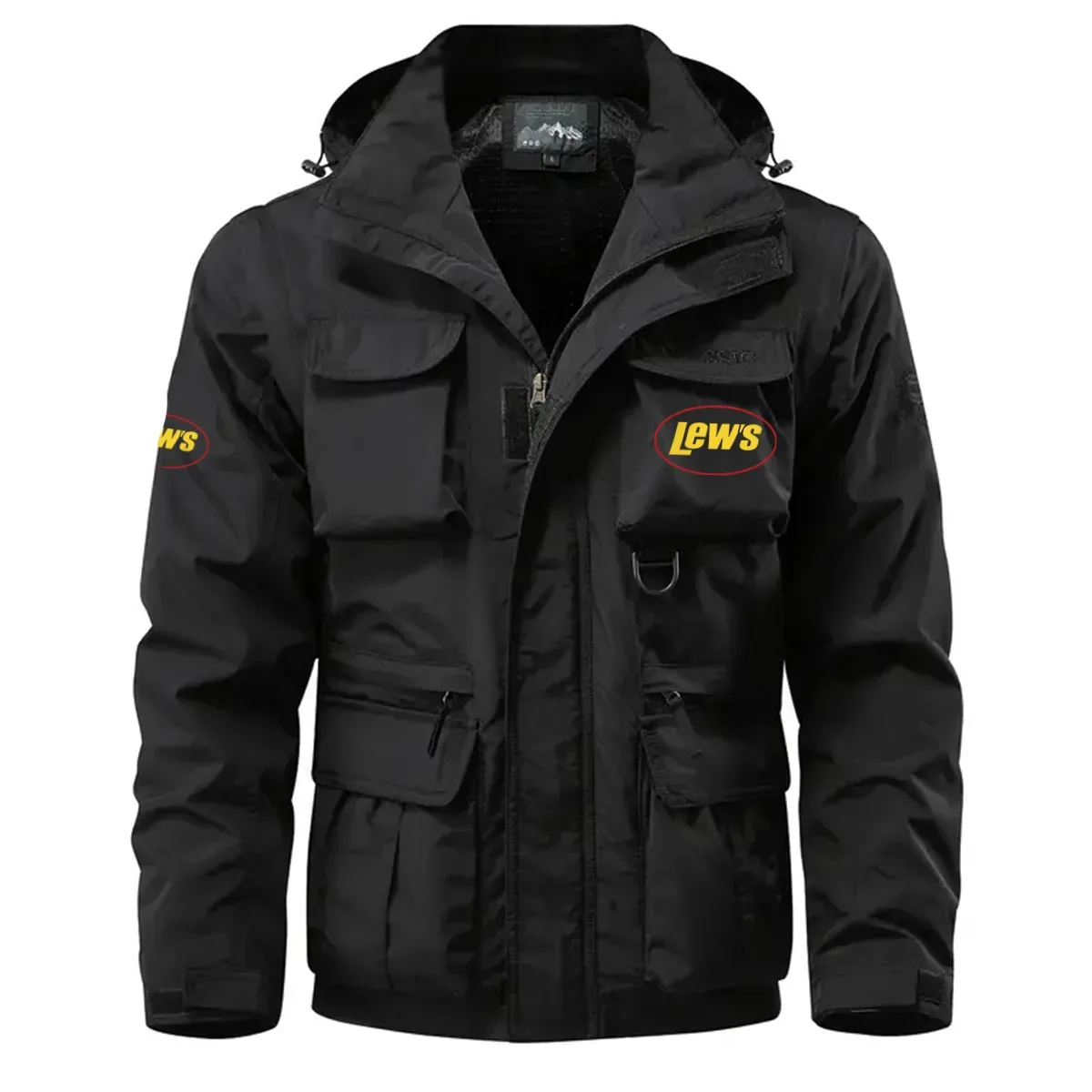 Lew’s Exclusive Logo Waterproof Multi Pocket Jacket Detachable Hood and Sleeves HCPDMPJ529LSZ – Lew’s Gift