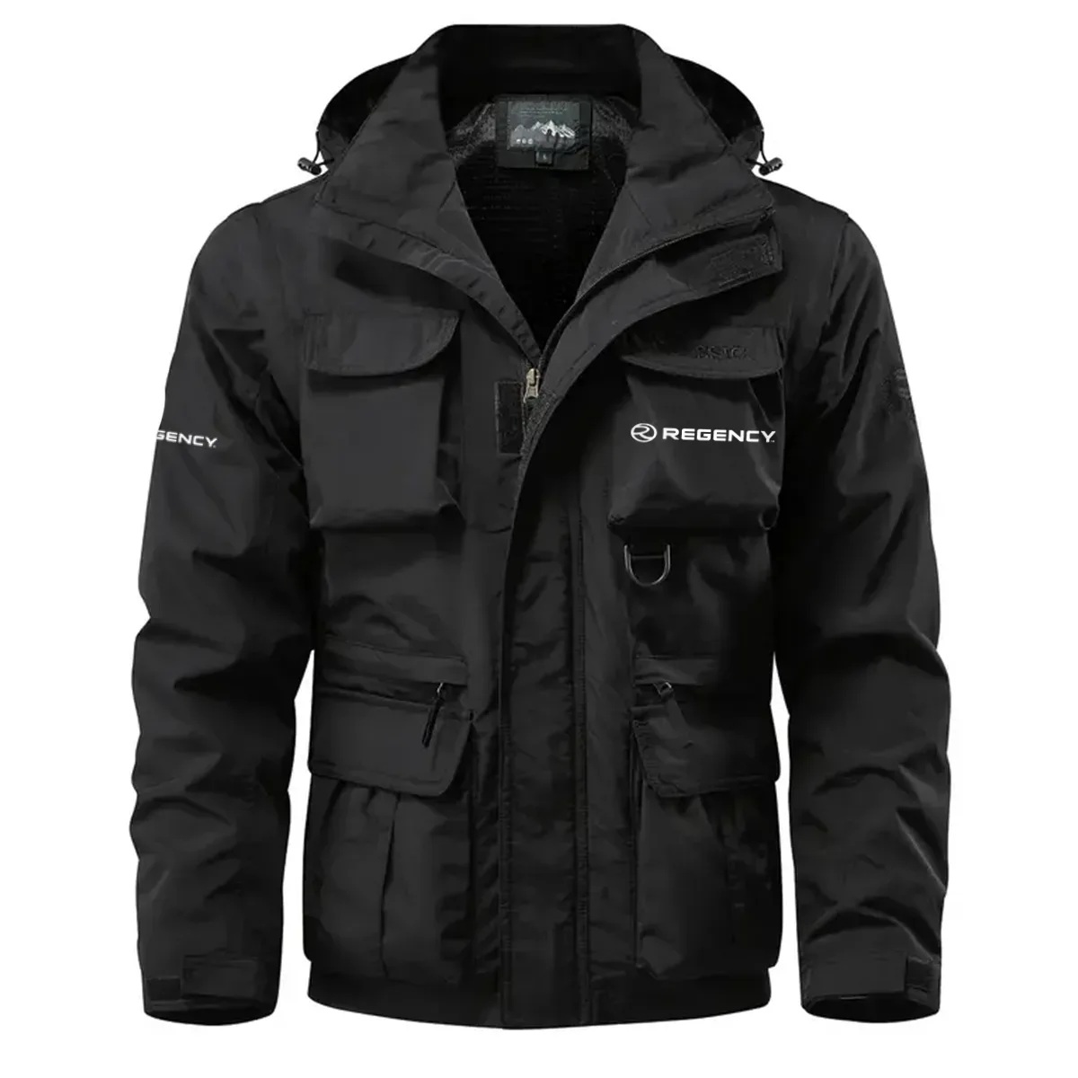Regency Exclusive Logo Waterproof Multi Pocket Jacket Detachable Hood and Sleeves HCPDMPJ529REZ – Regency Gift