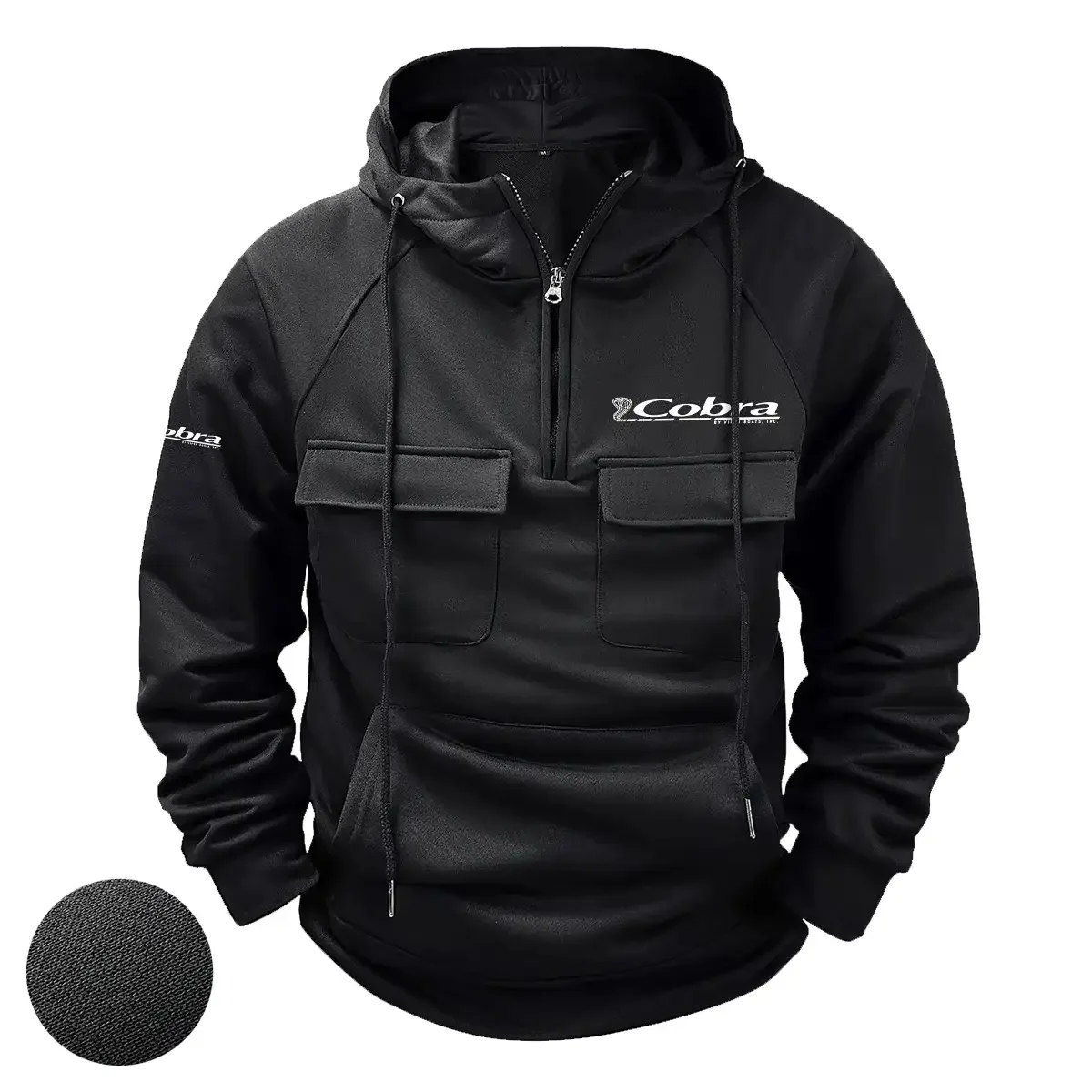 Cobra Exclusive Logo Tactical Quarter Zip Hoodie HCPDTQH8COZ – Cobra Gift
