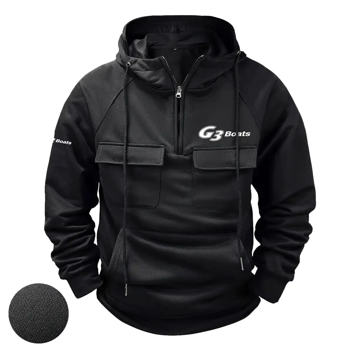 G3 Exclusive Logo Tactical Quarter Zip Hoodie HCPDTQH8G3Z – G3 Gift