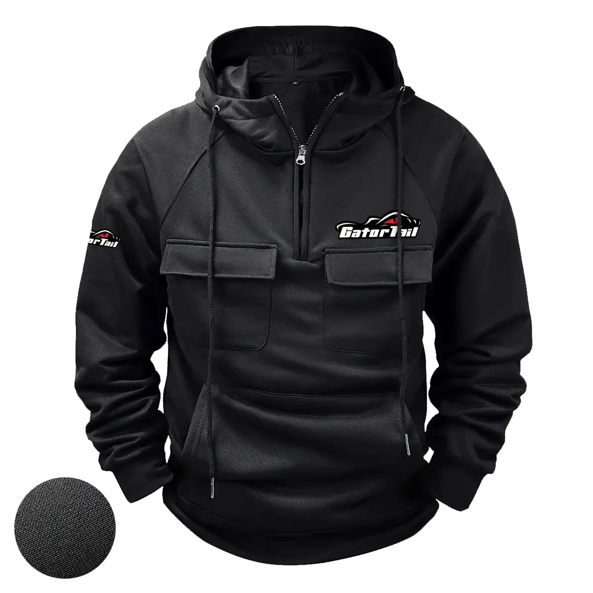 GatorTail Exclusive Logo Tactical Quarter Zip Hoodie HCPDTQH8GTZ – GatorTail Gift