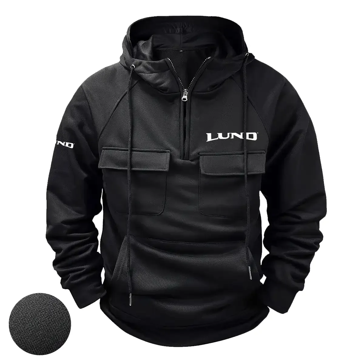 Lund Exclusive Logo Tactical Quarter Zip Hoodie HCPDTQH8LBZ – Lund Gift Lund Exclusive Logo Tactical Quarter Zip Hoodie HCPDTQH8LBZ – Lund Gift