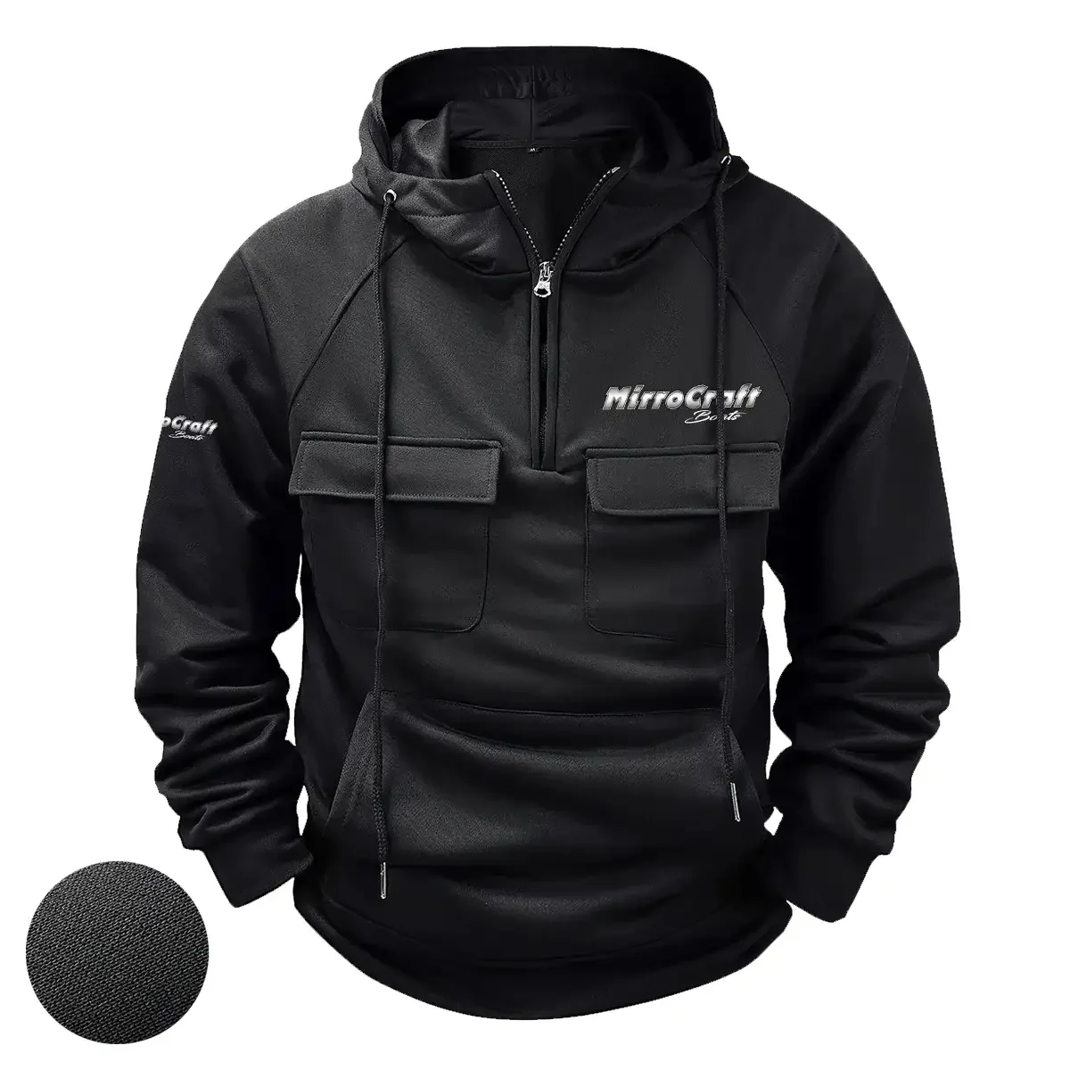 MirroCraft Exclusive Logo Tactical Quarter Zip Hoodie HCPDTQH8MCZ – MirroCraft Gift