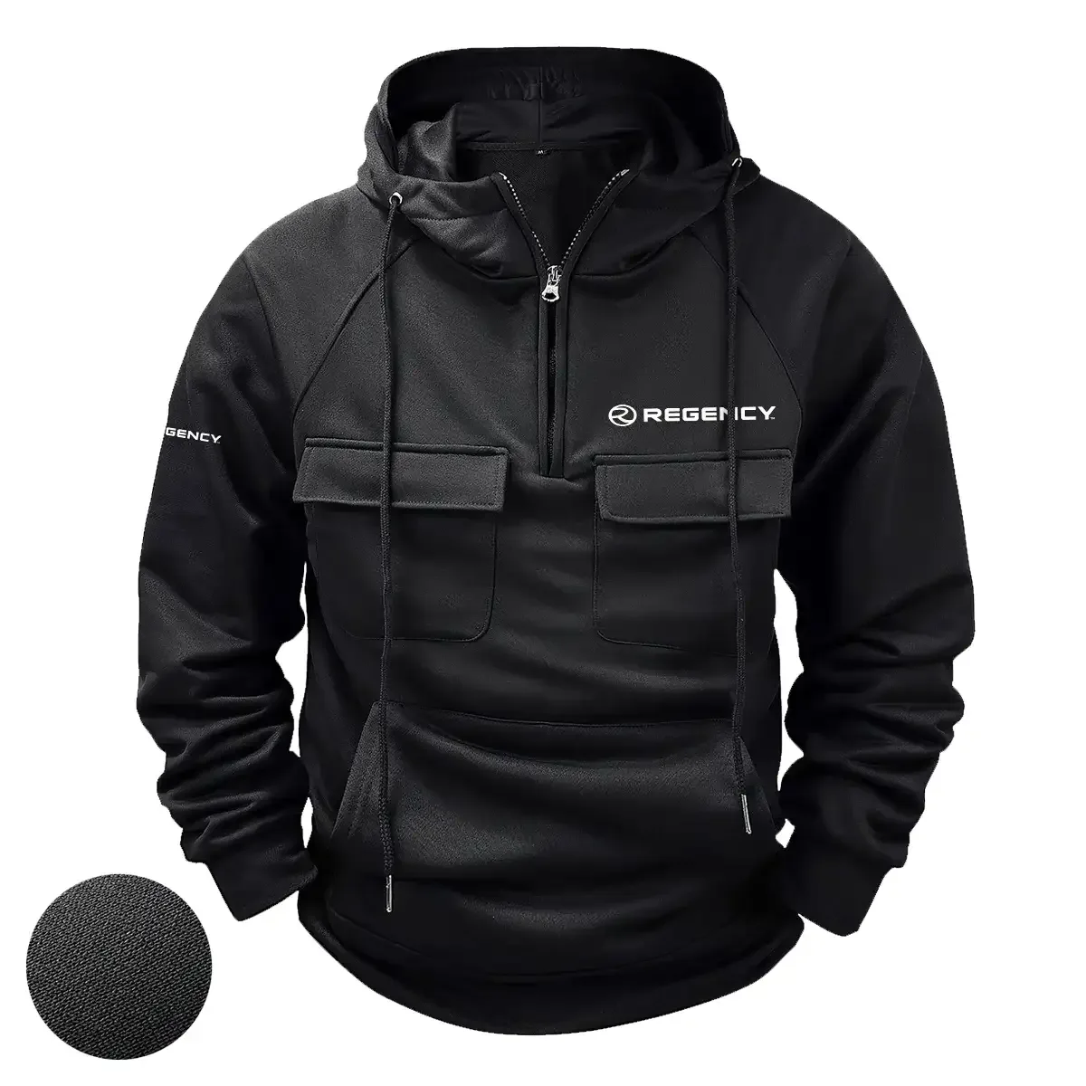 Regency Exclusive Logo Tactical Quarter Zip Hoodie HCPDTQH8REZ – Regency Gift