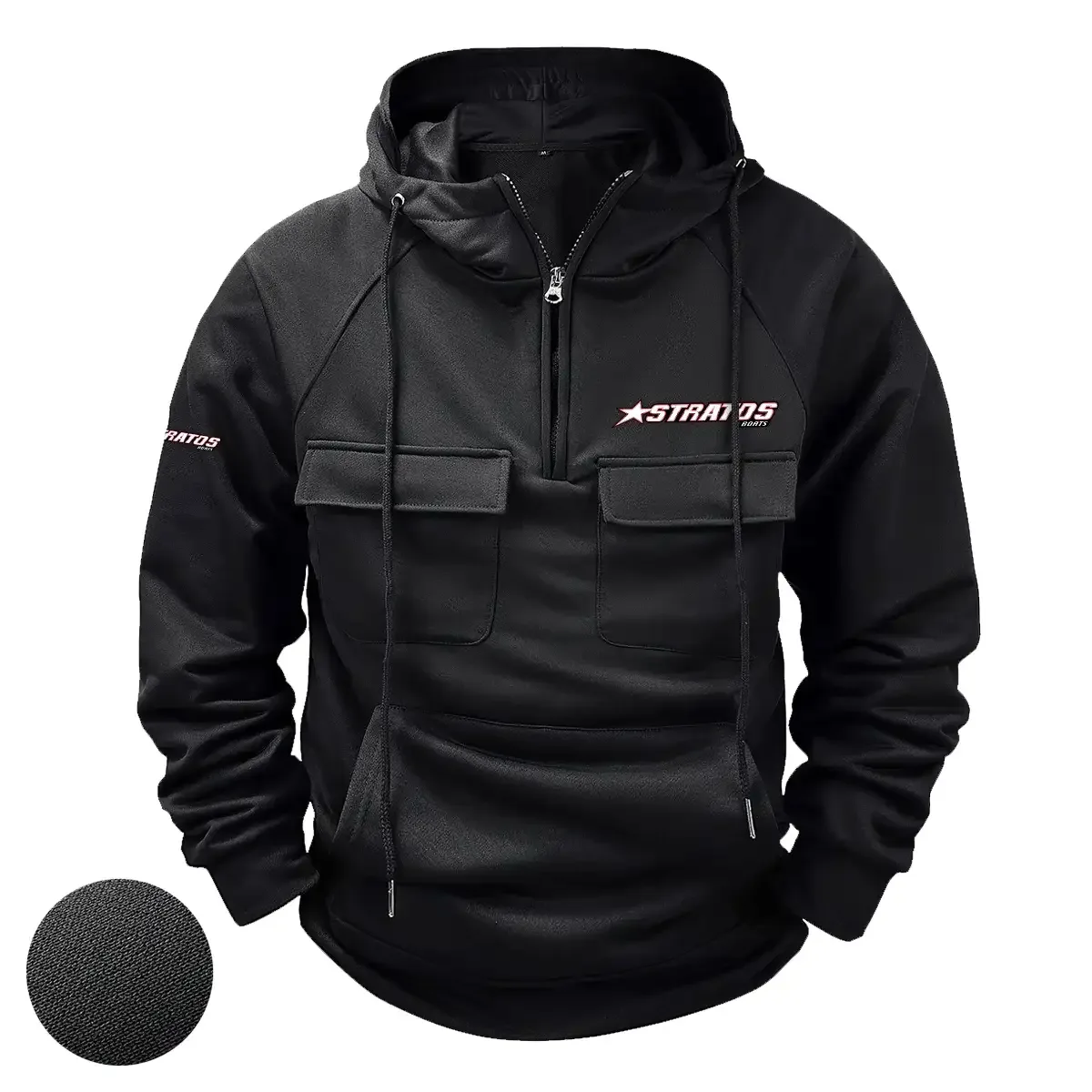 Stratos Exclusive Logo Tactical Quarter Zip Hoodie HCPDTQH8SAZ – Stratos Gift Stratos Exclusive Logo Tactical Quarter Zip Hoodie HCPDTQH8SAZ – Stratos Gift
