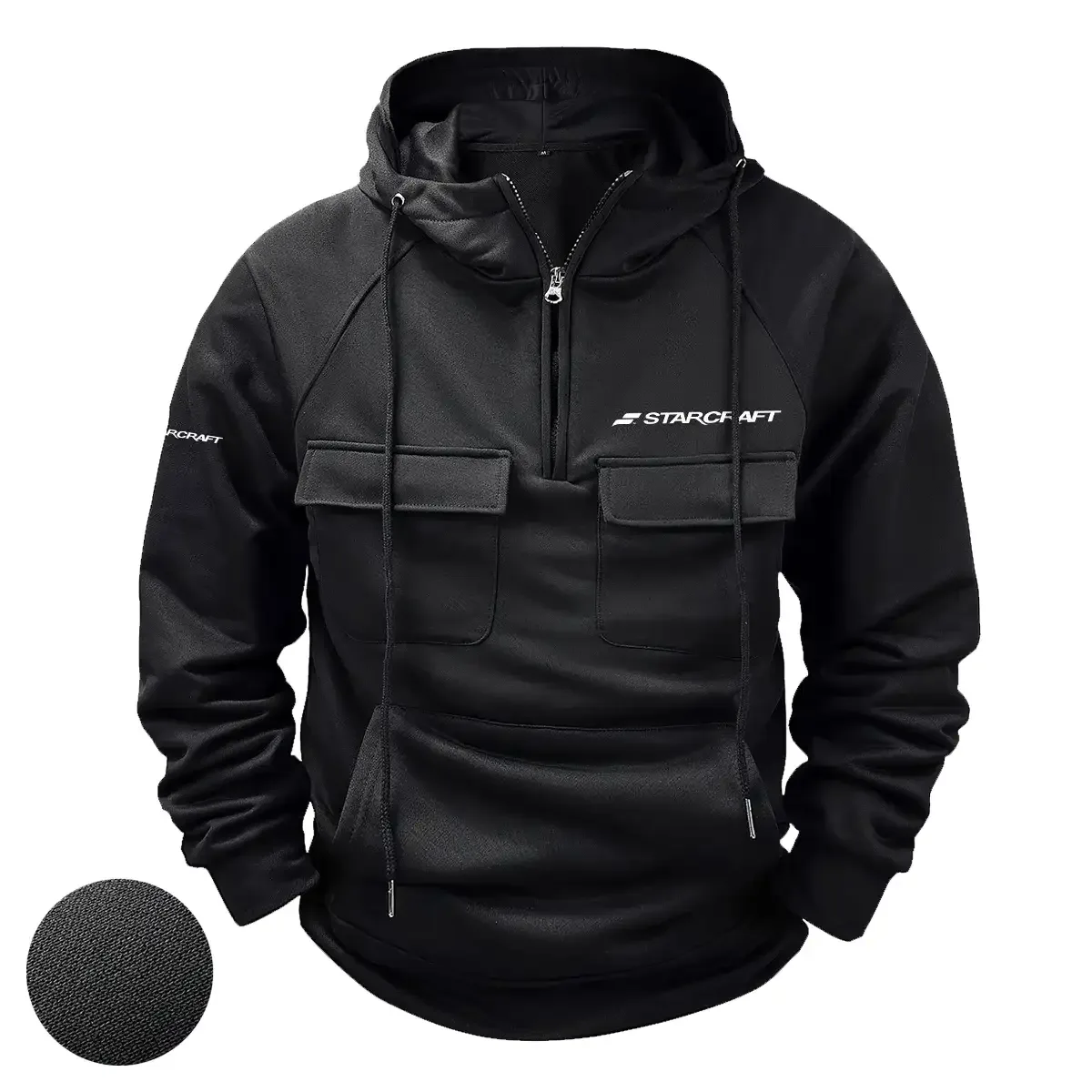 StarCraft Exclusive Logo Tactical Quarter Zip Hoodie HCPDTQH8SCZ – StarCraft Gift