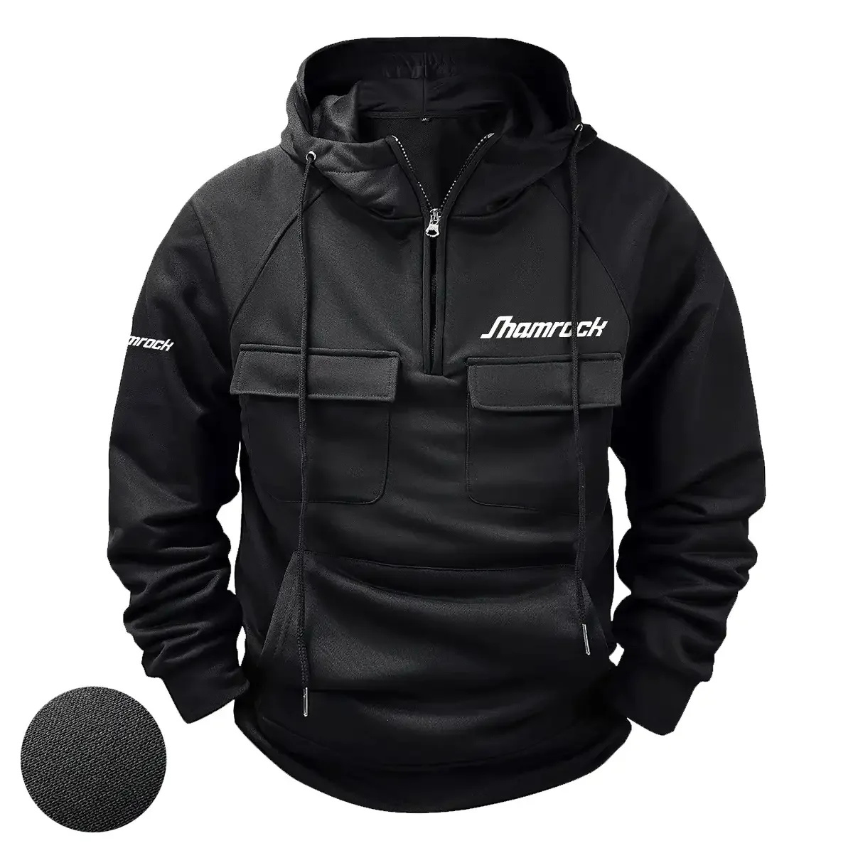 Shamrock Exclusive Logo Tactical Quarter Zip Hoodie HCPDTQH8SHZ – Shamrock Gift