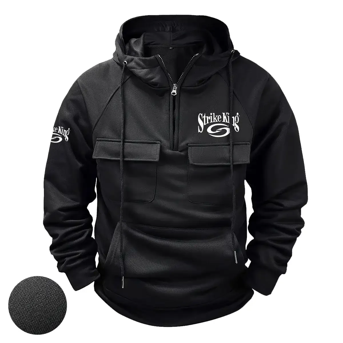Strike King Exclusive Logo Tactical Quarter Zip Hoodie HCPDTQH8SKZ – Strike King Gift