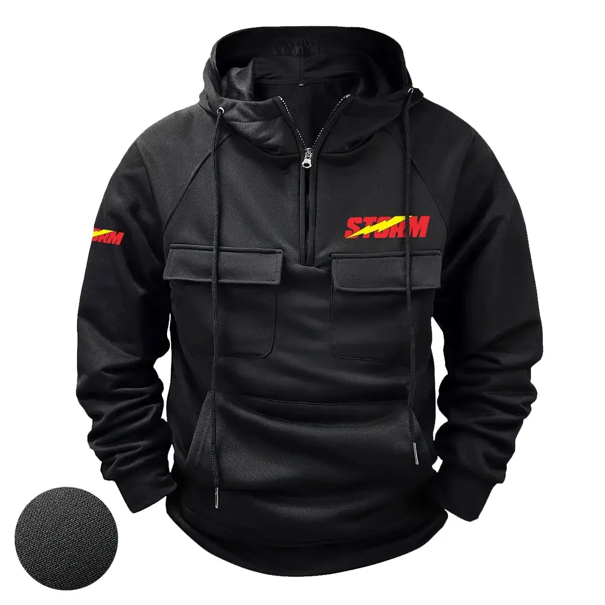 Storm Exclusive Logo Tactical Quarter Zip Hoodie HCPDTQH8SOZ – Storm Gift Storm Exclusive Logo Tactical Quarter Zip Hoodie HCPDTQH8SOZ – Storm Gift