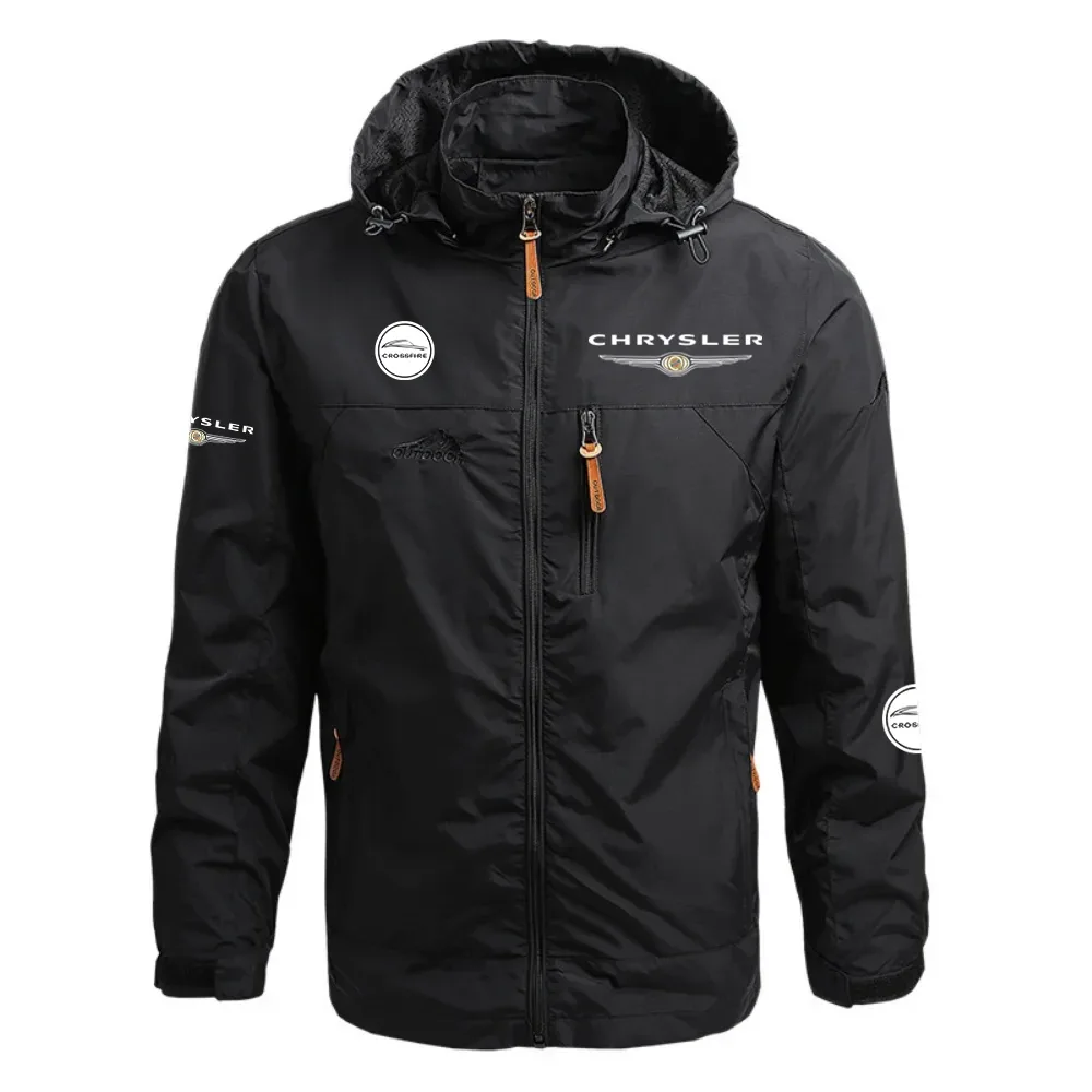 Chrysler Crossfire Waterproof Outdoor Jacket Detachable Hood Windbreaker HTWOJCSCRO – Chrysler Jacket