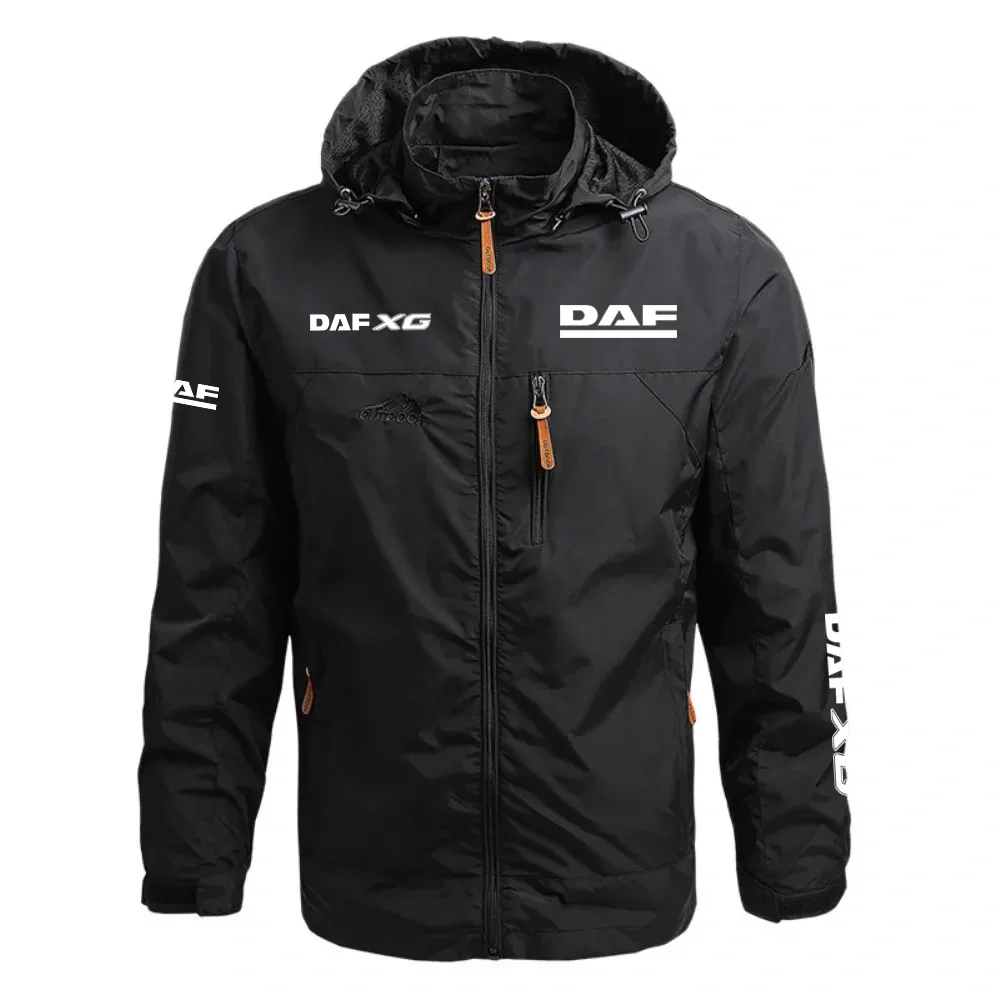 DAF XG & XG Waterproof Outdoor Jacket Detachable Hood Windbreaker HTWOJDAXG – DAF Jacket