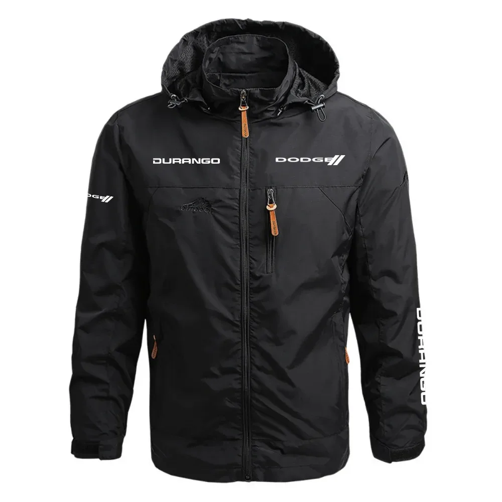 Dodge Durango Waterproof Outdoor Jacket Detachable Hood Windbreaker HTWOJDDDUR – Dodge Jacket