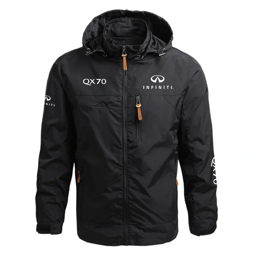 Infiniti QX70 Waterproof Outdoor Jacket Detachable Hood Windbreaker HTWOJINFQX70 – Infiniti Jacket
