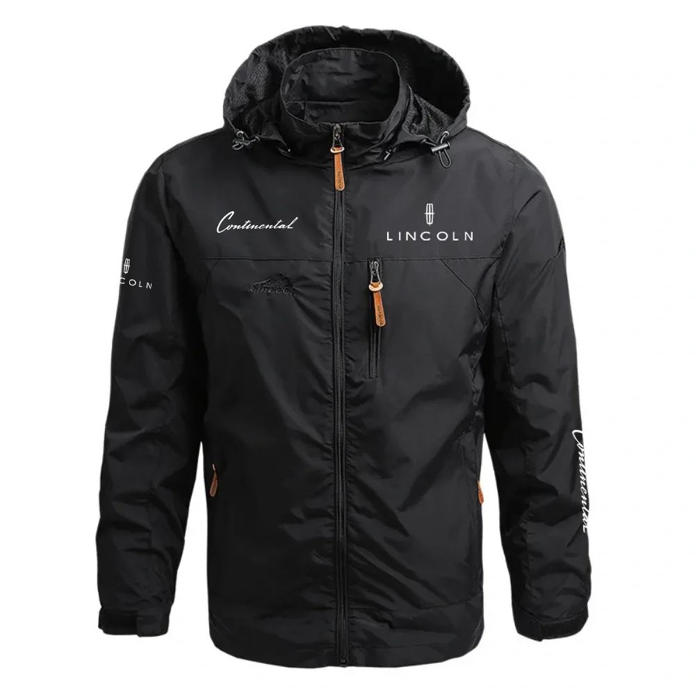 Lincoln Continental Waterproof Outdoor Jacket Detachable Hood Windbreaker HTWOJLCCON – Lincoln Jacket