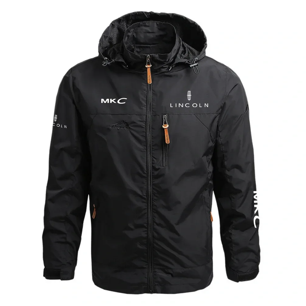 Lincoln MKC Waterproof Outdoor Jacket Detachable Hood Windbreaker HTWOJLCMKC – Lincoln Jacket