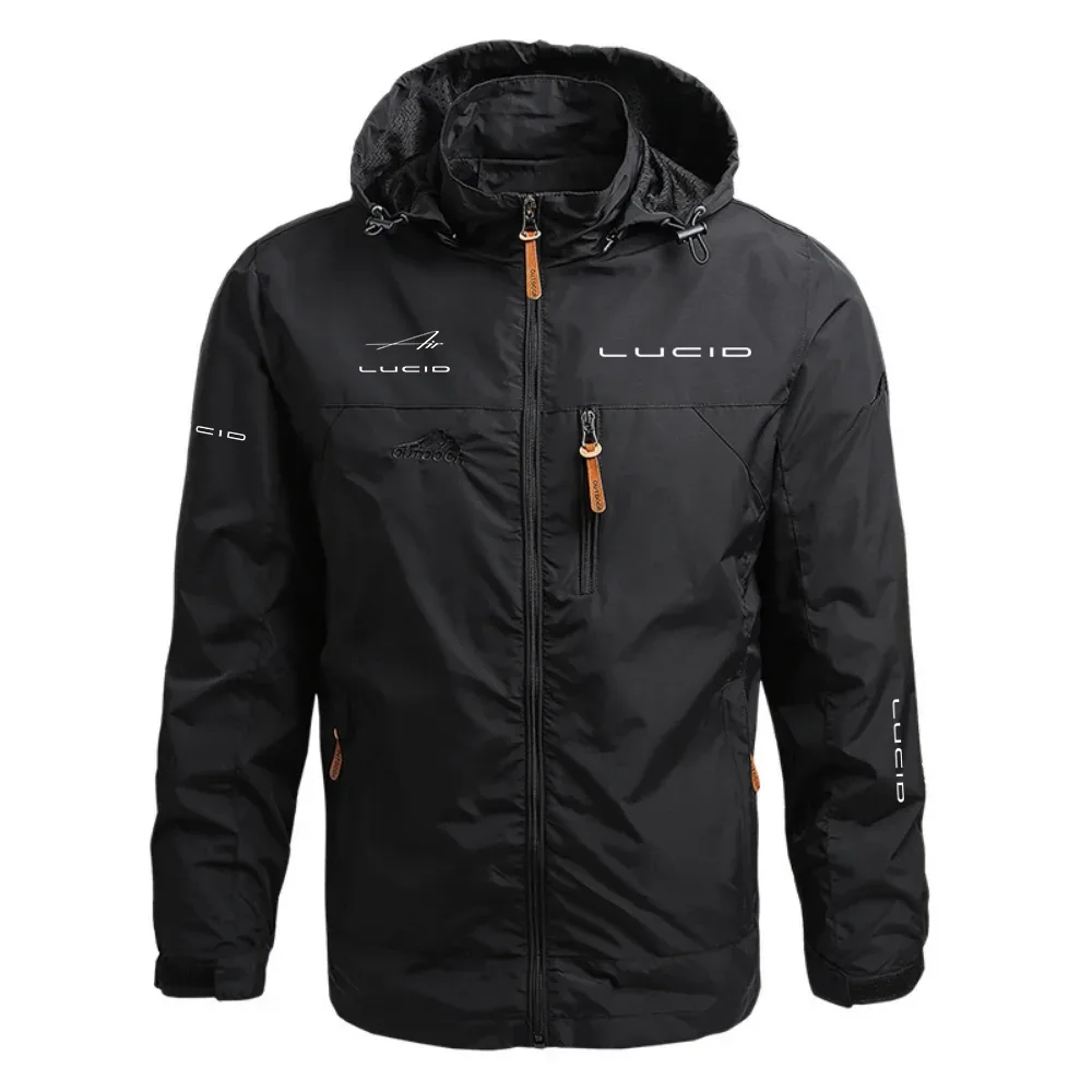 Lucid Air Waterproof Outdoor Jacket Detachable Hood Windbreaker HTWOJLUCAIR – Lucid Jacket
