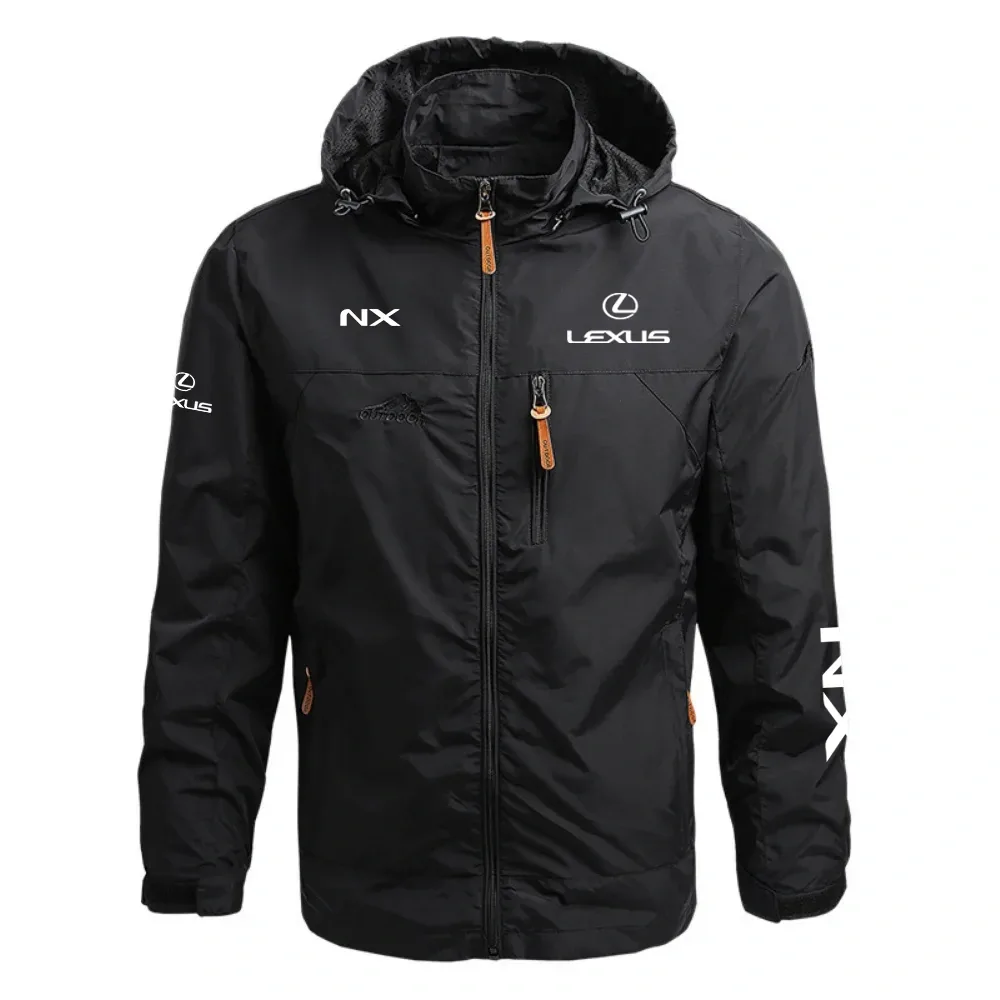 Lexus NX Waterproof Outdoor Jacket Detachable Hood Windbreaker HTWOJLXNX – Lexus Jacket
