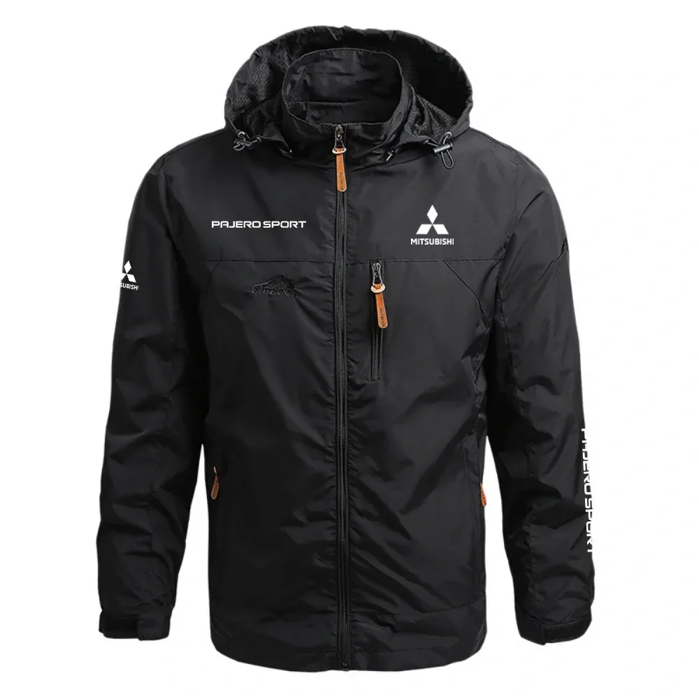 Mitsubishi Pajero Sport Waterproof Outdoor Jacket Detachable Hood Windbreaker HTWOJMSBPAJ – Mitsubishi Jacket