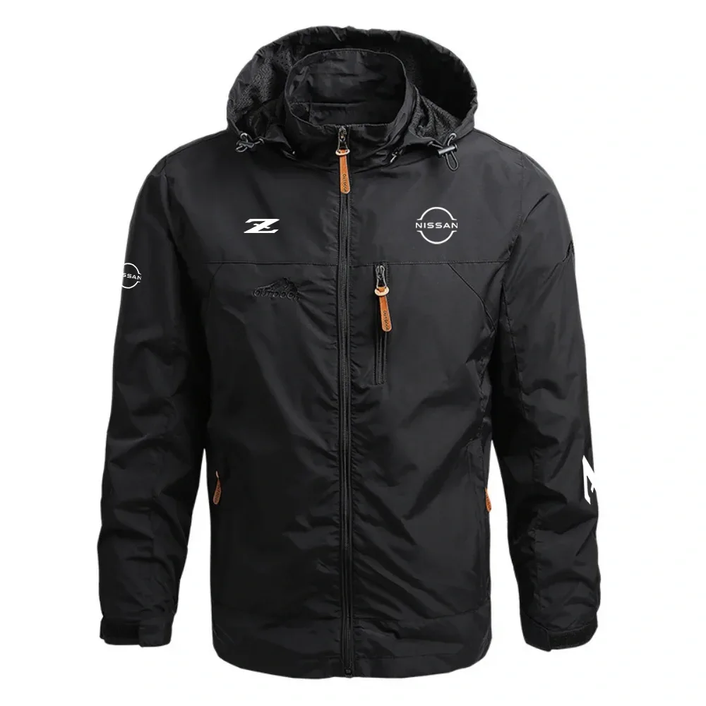 Nissan Z Waterproof Outdoor Jacket Detachable Hood Windbreaker HTWOJNINIZ – Nissan Jacket