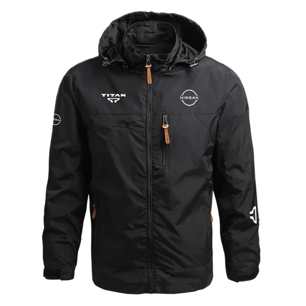 Nissan Titan Waterproof Outdoor Jacket Detachable Hood Windbreaker HTWOJNITIT – Nissan Jacket